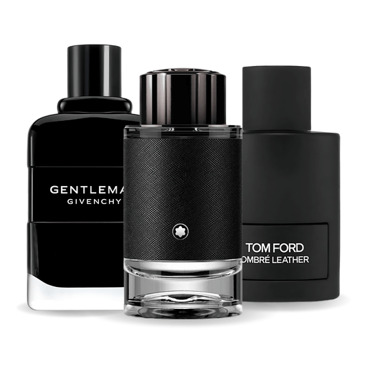 Set 3 Perfumes Tom Ford Ombre Leather, Givenchy Gentleman & Montblanc Explorer 100ml